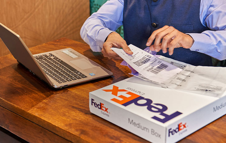 FedEx快递寄件流程
